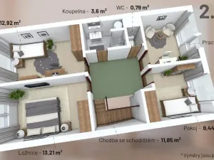 Prodej rodinného domu, Praha - Bohnice, Eledrova, 125 m2