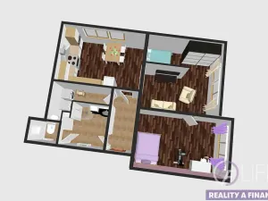 Prodej bytu 2+1, Vrchlabí, Dělnická, 68 m2