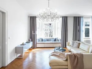 Prodej bytu 4+kk, Praha - Bubeneč, Puškinovo náměstí, 147 m2