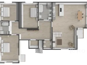 Pronájem bytu 4+kk, Praha - Šeberov, Na proutcích, 132 m2