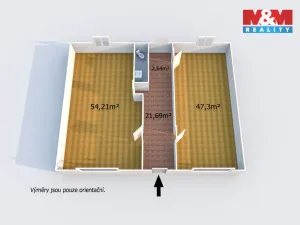 Pronájem obchodního prostoru, Nýřany, Revoluční, 47 m2