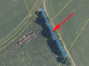 Prodej louky, Dubnice, 245 m2