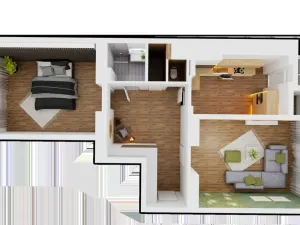 Prodej bytu 3+kk, Praha - Libeň, Novákových, 81 m2