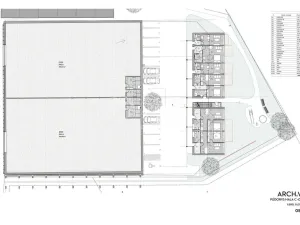 Pronájem skladu, Milčice, 1300 m2