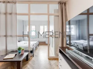 Pronájem bytu 1+1, Praha - Smíchov, Plzeňská, 45 m2