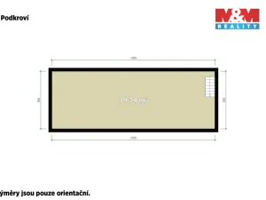 Prodej rodinného domu, Hlohovice - Hlohovičky, 53 m2