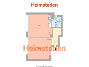 Pronájem bytu 2+kk, Ostrava - Moravská Ostrava, Sokolská třída, 60 m2