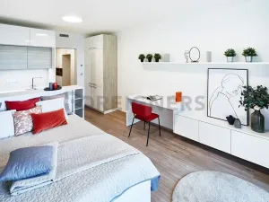 Pronájem bytu 1+kk, Praha - Libeň, Kurta Konráda, 33 m2