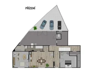 Pronájem rodinného domu, Čebín, 201 m2