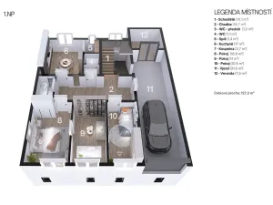 Prodej rodinného domu, Brno, Holzova, 436 m2