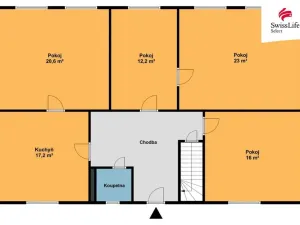 Prodej rodinného domu, Velké Popovice, Masarykova, 102 m2