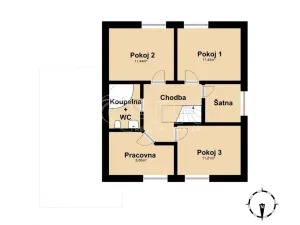 Prodej chalupy, Okrouhlo, 140 m2