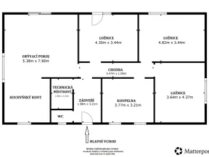 Prodej rodinného domu, Hvozdec, 153 m2