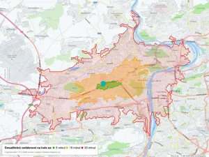 Pronájem bytu 1+kk, Praha - Břevnov, Bělohorská, 20 m2