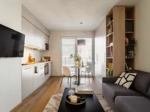 Pronájem bytu 1+kk, Plzeň - Skvrňany, Františka Kováříka, 39 m2