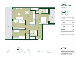 Prodej bytu 4+kk, Praha - Hlubočepy, Silurská, 97 m2