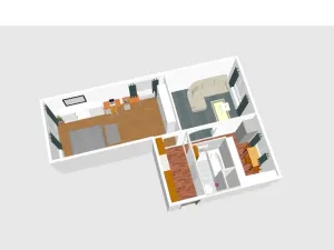 Pronájem bytu 2+1, Most, Jaroslava Vrchlického, 55 m2