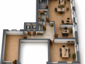 Pronájem kanceláře, Slavkov u Brna, 82 m2