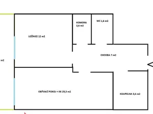 Pronájem bytu 2+kk, Plzeň, Halštatská, 70 m2