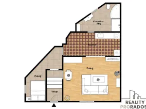 Pronájem bytu 1+1, Třebotov, Hlavní, 70 m2