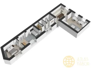 Prodej komerční nemovitosti, Tábor, Palackého, 552 m2