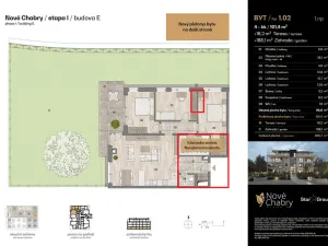 Prodej bytu 4+kk, Praha - Dolní Chabry, Kadaňská, 101 m2