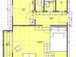 Pronájem bytu 1+1, Rychnov nad Kněžnou, Mírová, 40 m2
