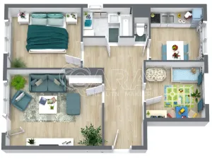 Prodej bytu 3+1, Horní Lomná, 68 m2