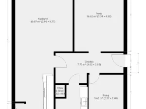 Pronájem bytu 3+kk, Brno - Štýřice, Renneská třída, 71 m2