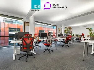 Pronájem kanceláře, Praha - Karlín, Křižíkova, 415 m2