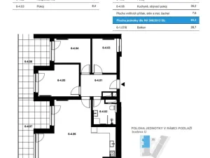 Prodej bytu 4+kk, Brno, Nové sady, 85 m2