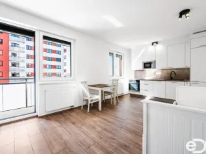 Pronájem bytu 1+kk, Praha - Hlubočepy, Fabiánové, 31 m2