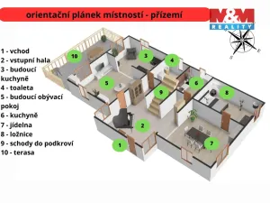 Prodej rodinného domu, Kraborovice - Úhrov, 210 m2