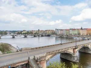 Prodej bytu 2+kk, Praha - Smíchov, Hořejší nábřeží, 47 m2