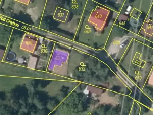Prodej pozemku pro bydlení, Zadní Třebaň, Pod Chybou, 439 m2