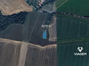 Prodej podílu pole, Hudlice, 359 m2