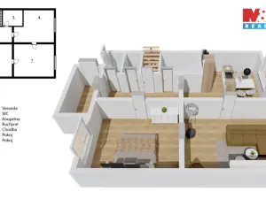 Prodej rodinného domu, Mladá Boleslav, Jana Roháče z Dubé, 107 m2