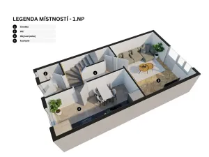 Prodej rodinného domu, Praha - Záběhlice, Podléšková, 138 m2