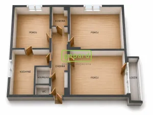 Prodej bytu 3+1, Brno - Bystrc, Jakuba Obrovského, 76 m2