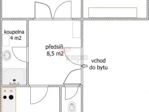 Pronájem bytu 2+1, Praha - Smíchov, Na Celné, 71 m2