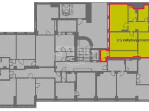 Pronájem kanceláře, Zlín, třída Tomáše Bati, 108 m2