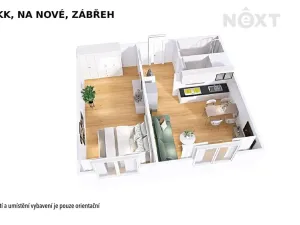 Prodej bytu 2+kk, Zábřeh, Na Nové, 43 m2