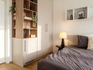 Pronájem bytu 1+kk, Plzeň - Skvrňany, Františka Kováříka, 40 m2