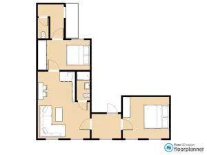 Pronájem bytu 2+1, Česká Lípa, Sokolská, 65 m2