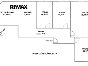 Prodej bytu 4+kk, Kladno, Poštovní náměstí, 123 m2