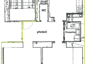 Pronájem bytu 4+kk, Praha - Žižkov, Sudoměřská, 90 m2
