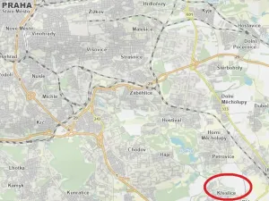 Prodej pozemku pro bydlení, Praha - Křeslice, 2300 m2