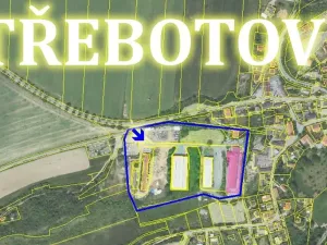 Pronájem skladu, Třebotov, Pod Vsí, 1000 m2
