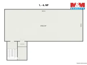 Pronájem výrobních prostor, Aš, Kotkova, 416 m2