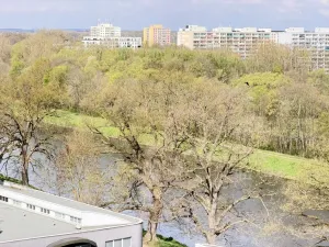 Pronájem bytu 2+kk, Pardubice - Zelené Předměstí, nábřeží Závodu míru, 42 m2